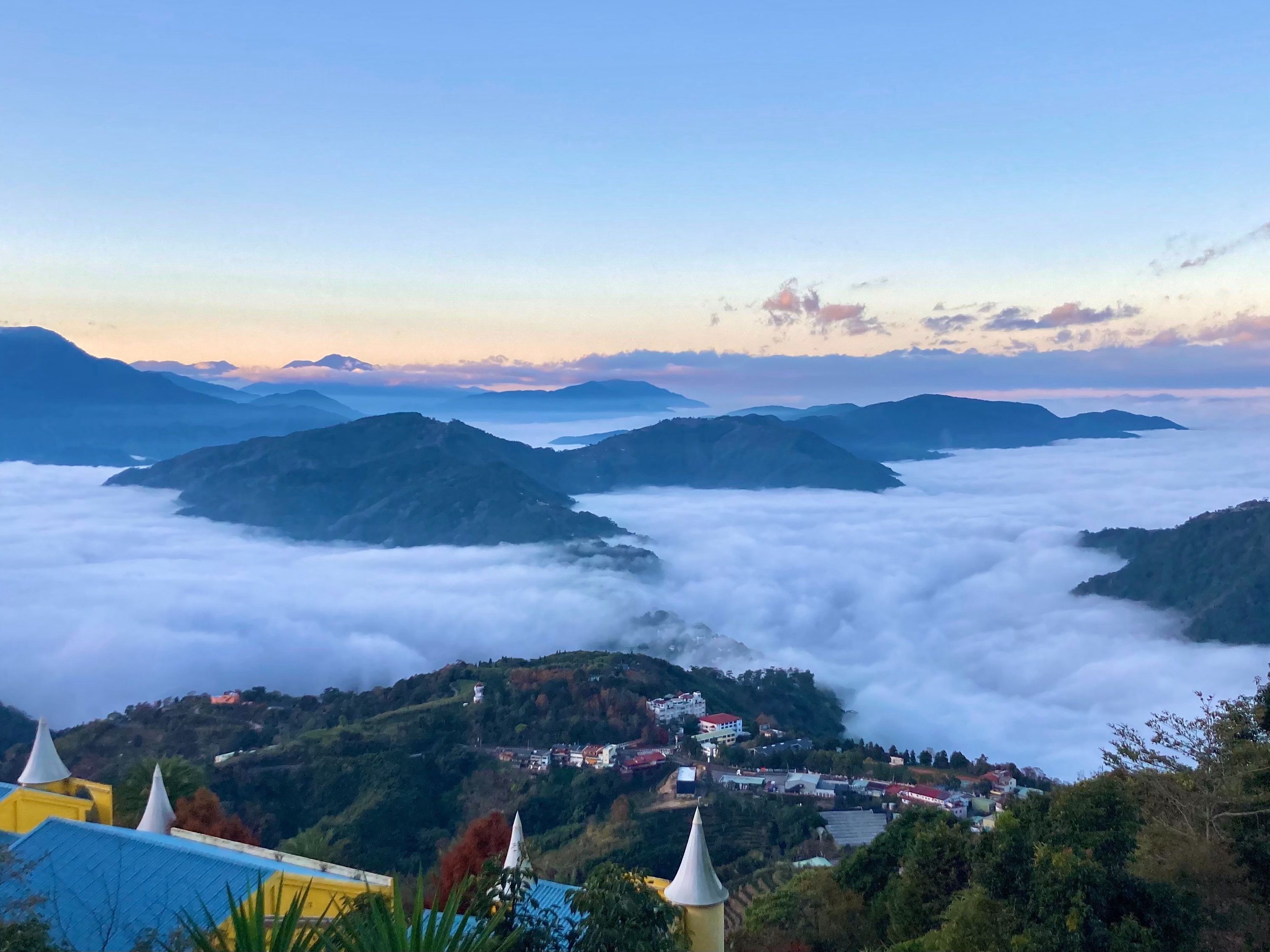 眷戀山城美景