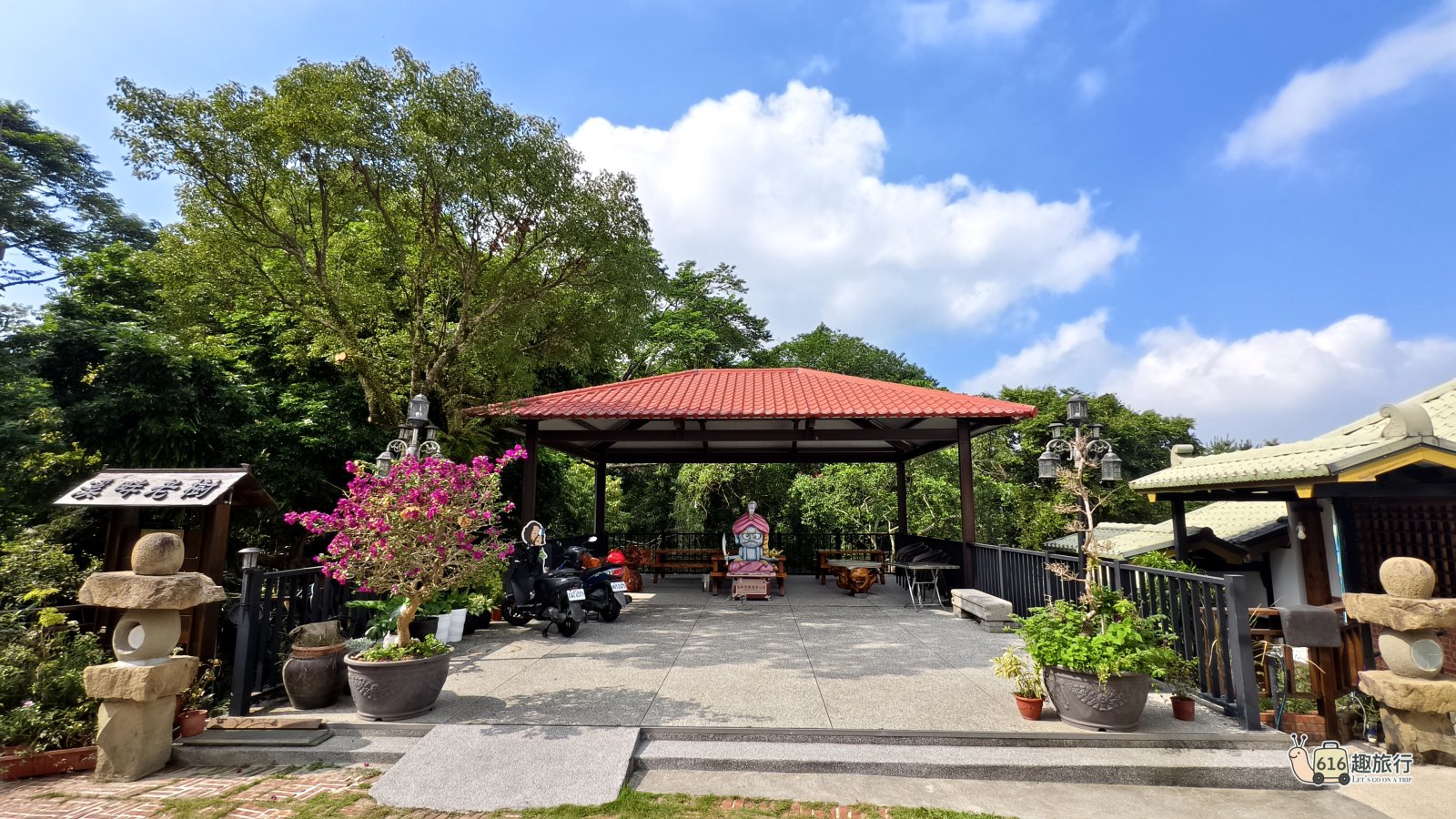 庭院休憩咖啡座